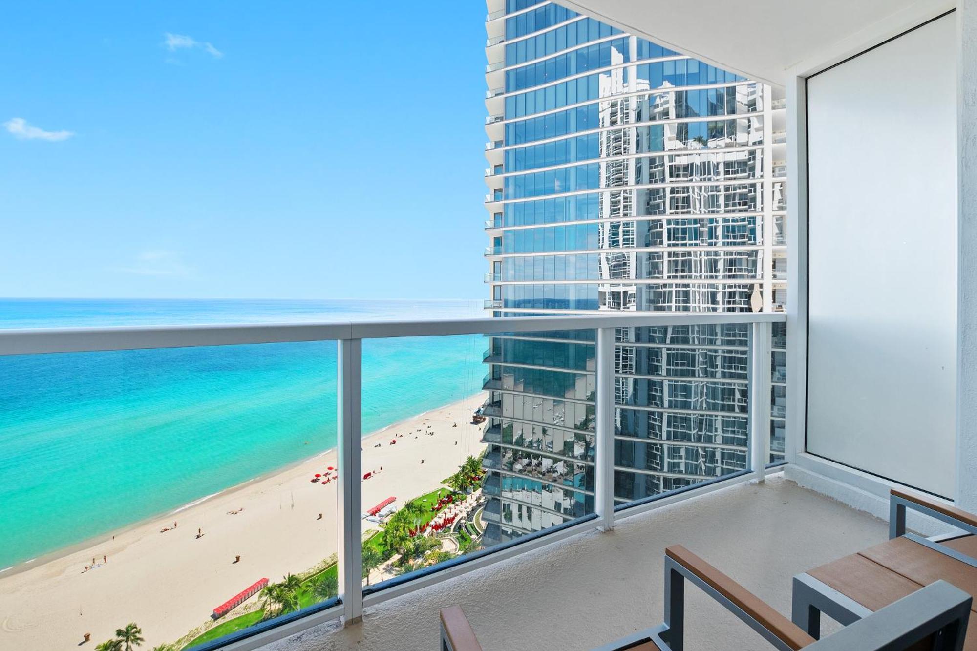 Trump International Deluxe 2 Queen Bed Ocean Front Sunny Isles Beach Eksteriør billede